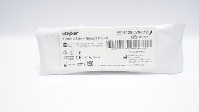 Stryker 5120-070-012 1.2mm x 6.0mm Straight Router (x)